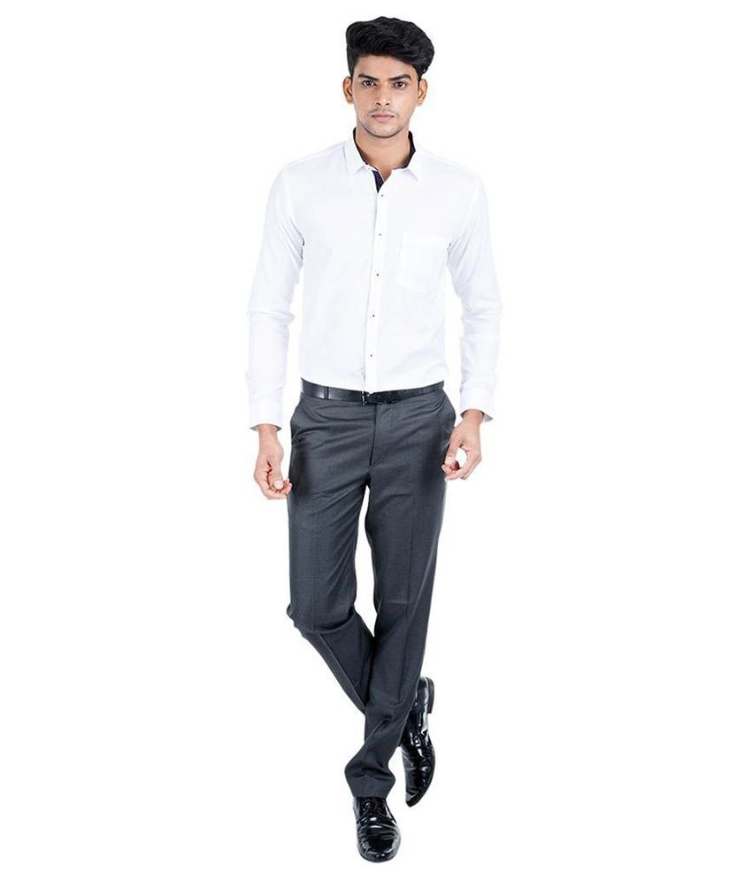 white shirt formal dress