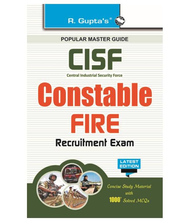     			CISF: Constable (Fire) Recruitment Exam Guide