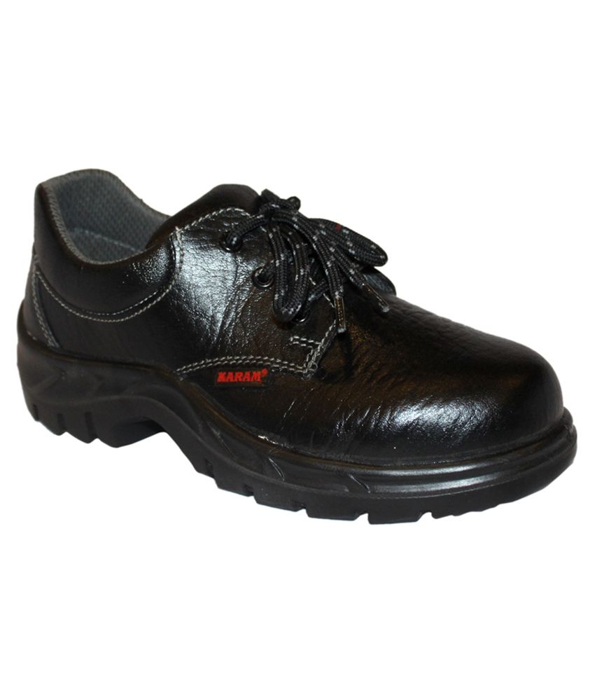 Buy Karam Black Safety Shoes Online at Low Price in India Snapdeal