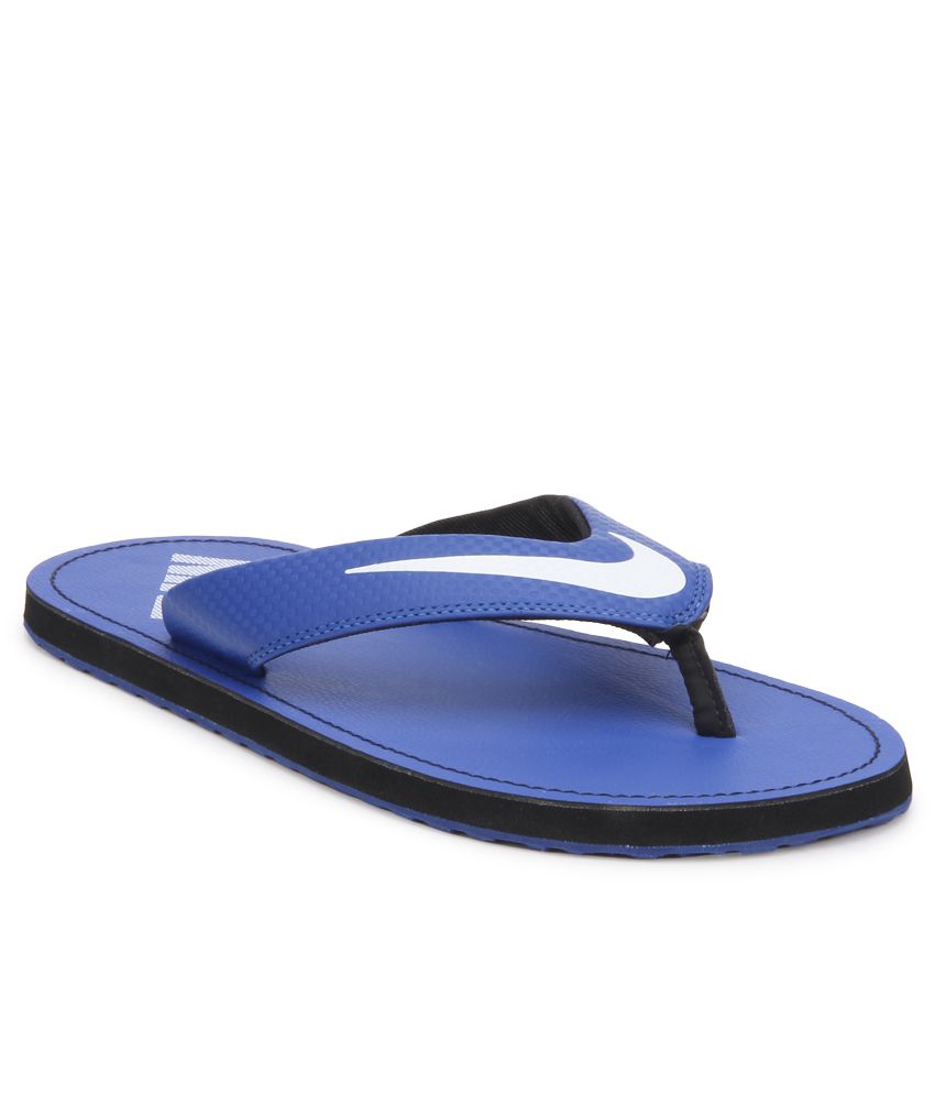 Nike Chroma Thong 4 Blue Slippers Price 