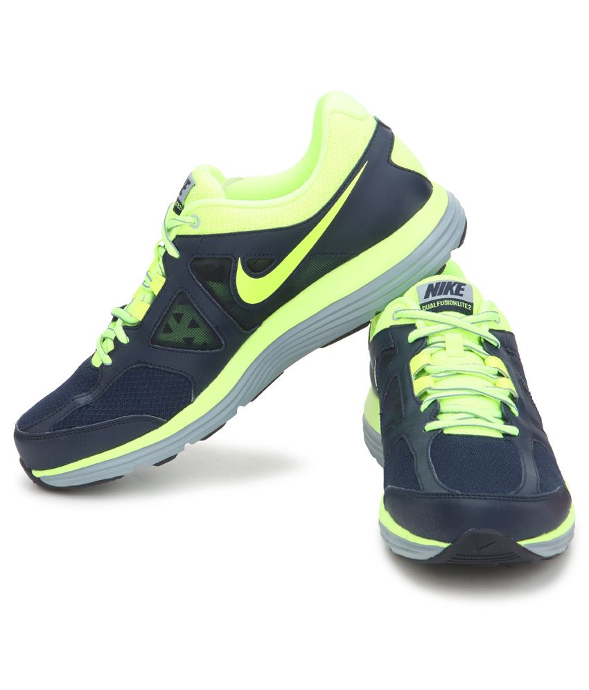 Nike Dual Fusion Lite 2 Msl Navy Sports Shoes Nike Dual Fusion Lite 2 Msl Navy Sports Shoes