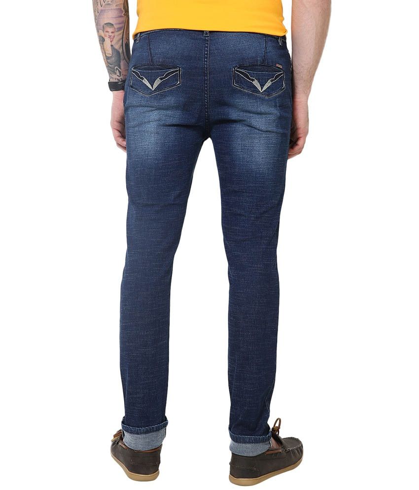 3 Concept Blue Slim Fit Jeans Combo Of 2 Buy 3 Concept Blue Slim