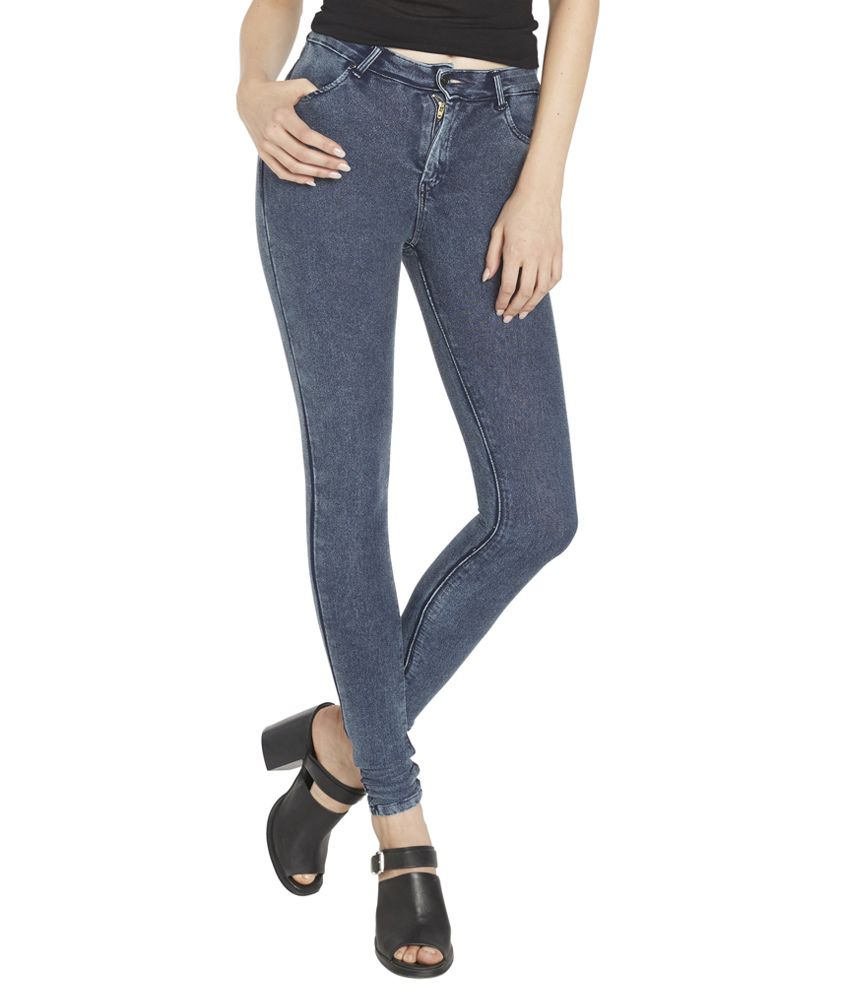 Buy Globus Blue Polyester Jeans Online at Best Prices in India - Snapdeal