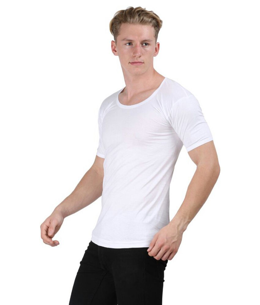 Kothari White Cotton Vest - Set of 5 - Buy Kothari White Cotton Vest ...