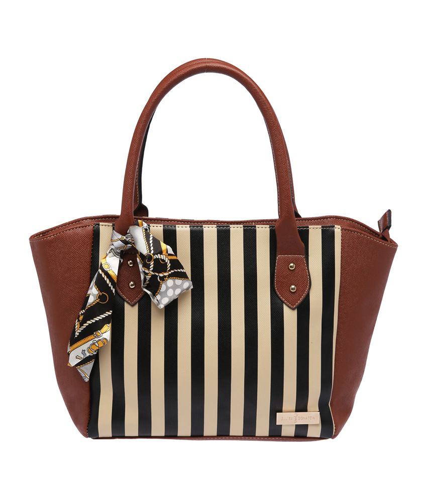 Elliza Donatein by Shoppers Stop Brown Women's Tote Handbag - Buy ...