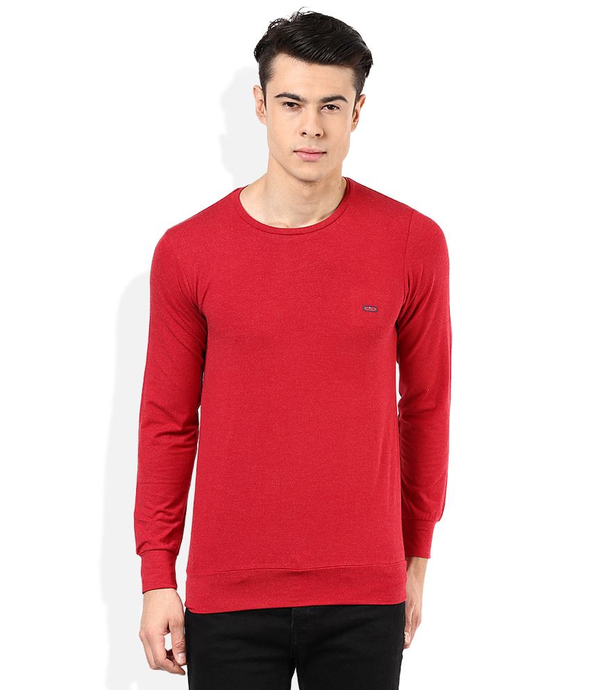 monte carlo red sweatshirt