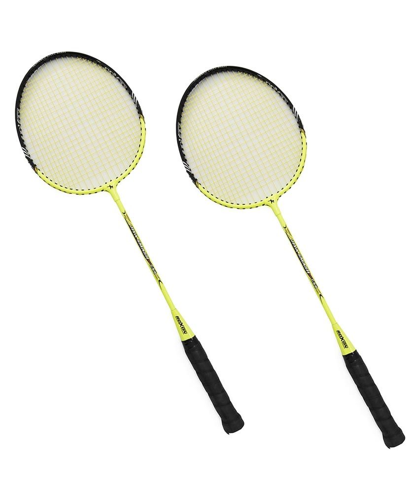 Roxon Jiya Smash Badminton Racket Set of 2 piece: Buy Online at Best ...