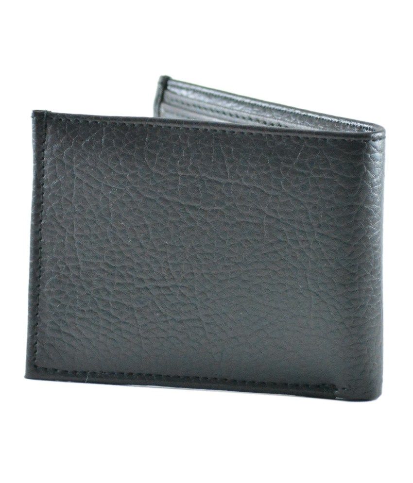 Modish Black Non Leather Wallet Buy Online at Low Price in India Snapdeal
