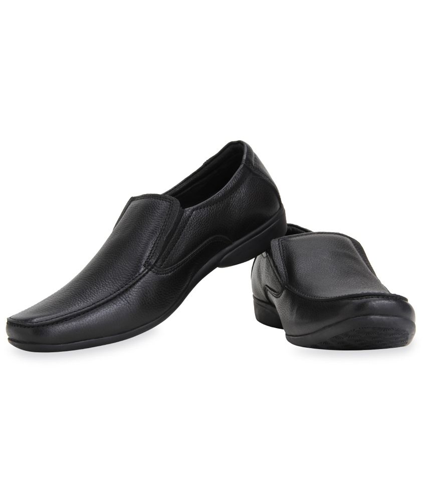 Doc & Mark Black Formal Shoes Price in India- Buy Doc & Mark Black ...