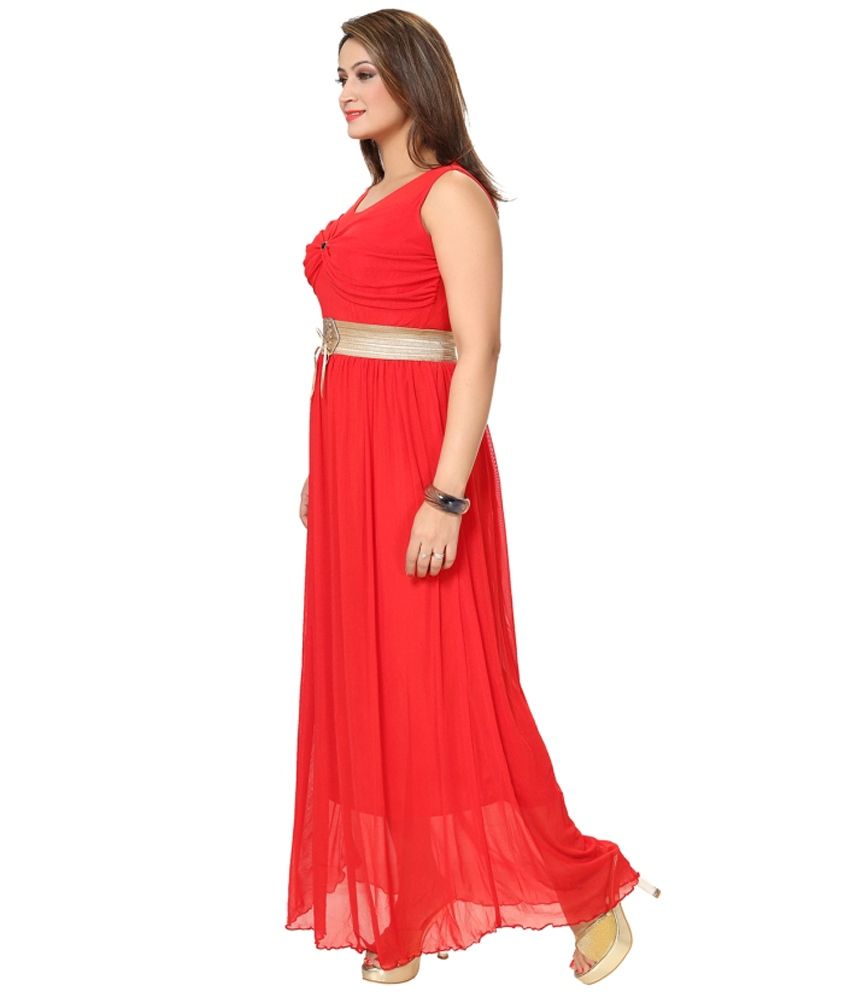 net maxi frock