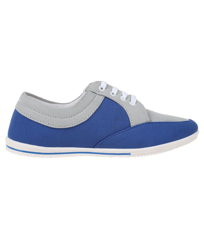 Popstar Blue Sneaker Shoes - Buy Popstar Blue Sneaker Shoes Online at ...