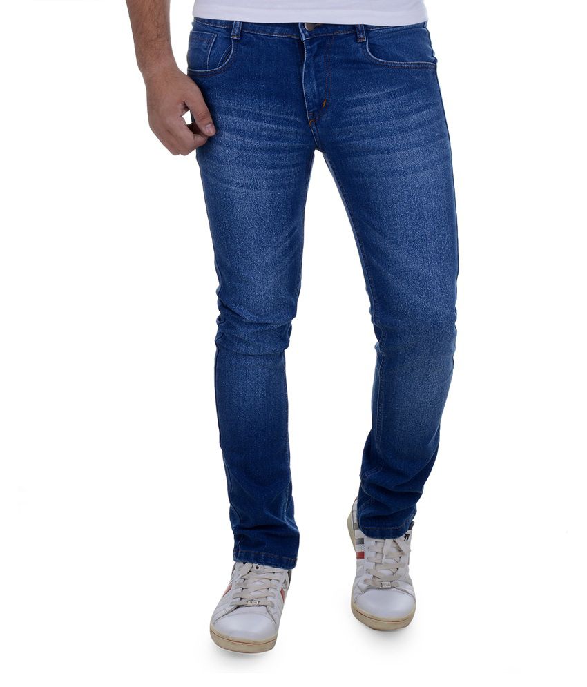 Jack N Jordan Blue Skinny Fit Jeans - Buy Jack N Jordan Blue Skinny Fit ...