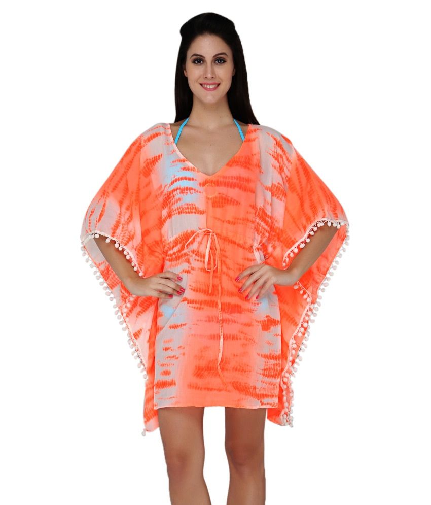 Buy The Beach Company Orange Kaftan Online At Best Prices In