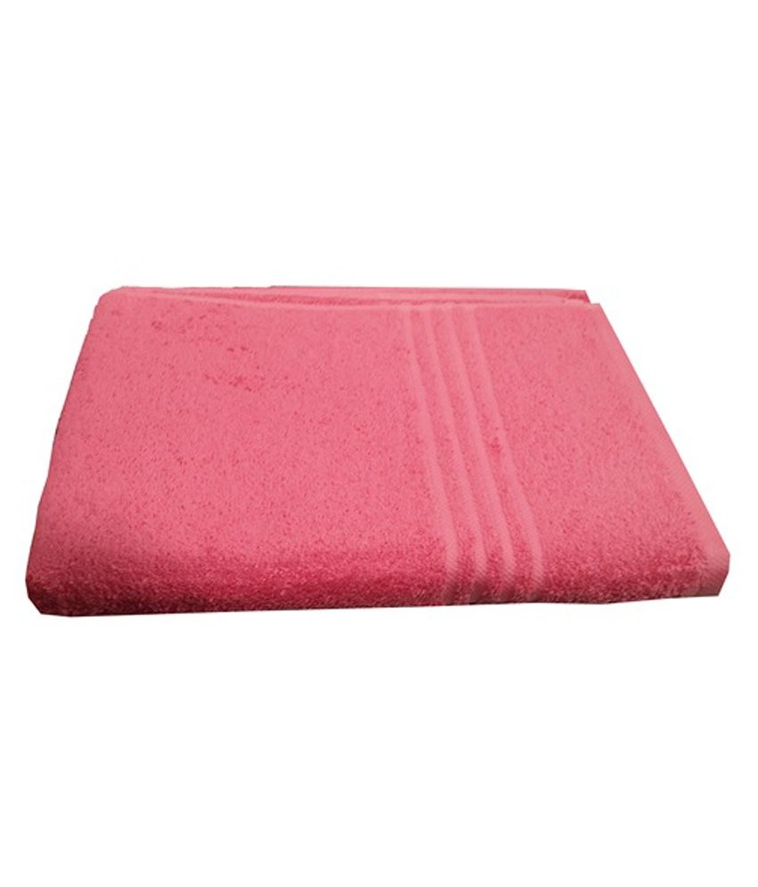 Welhouse India Single Cotton Bath Towel - Pink - Buy ...