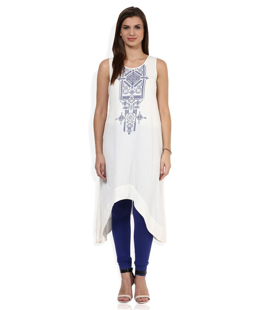 Global Desi White Tunic - Buy Global 