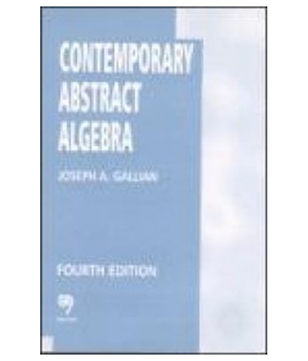 Contemporary Abstract Algebra 4th Edition Buy Contemporary