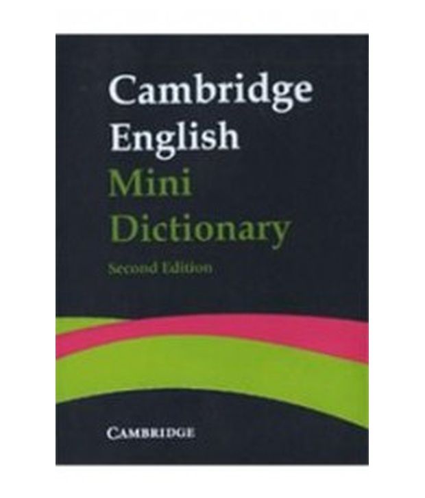 Cambridge English Mini Dictionary Pb Buy Cambridge English Mini