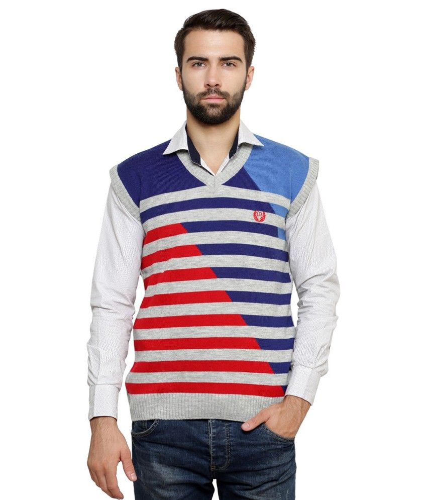 Leebonee Blue Acrylic Sweater - Buy Leebonee Blue Acrylic Sweater ...