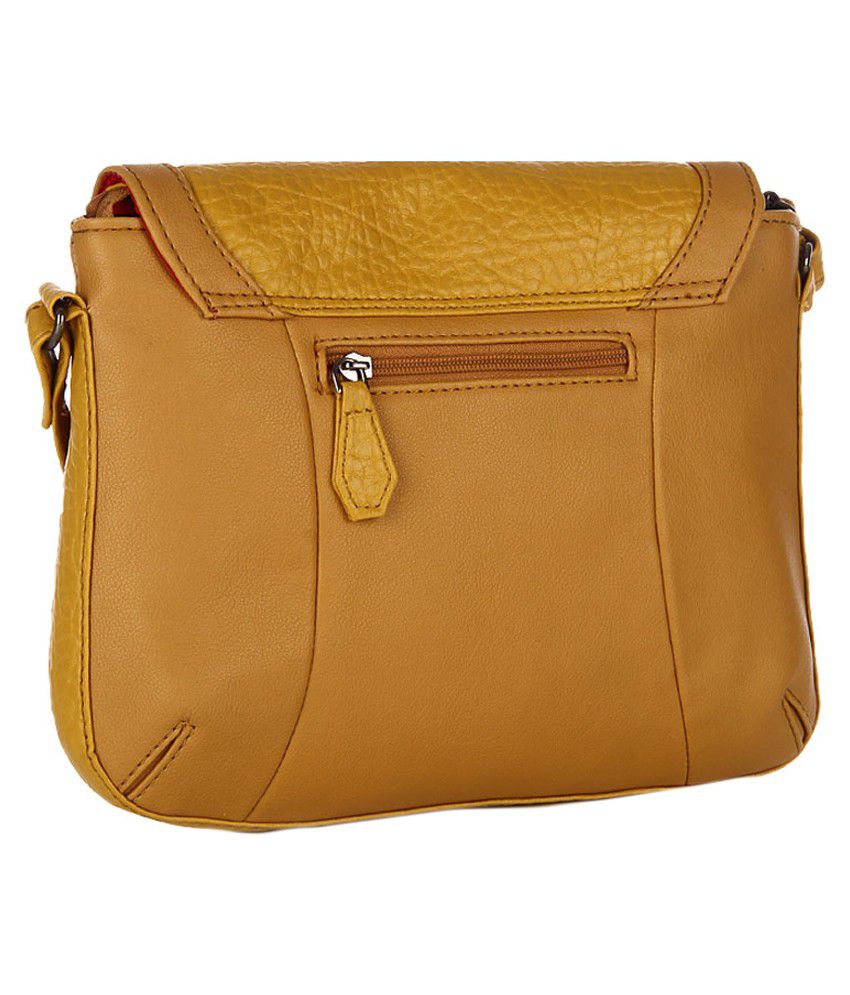 Peperone Yellow Sling Bag - Buy Peperone Yellow Sling Bag Online at ...