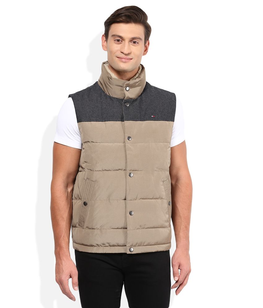tommy hilfiger brown jacket