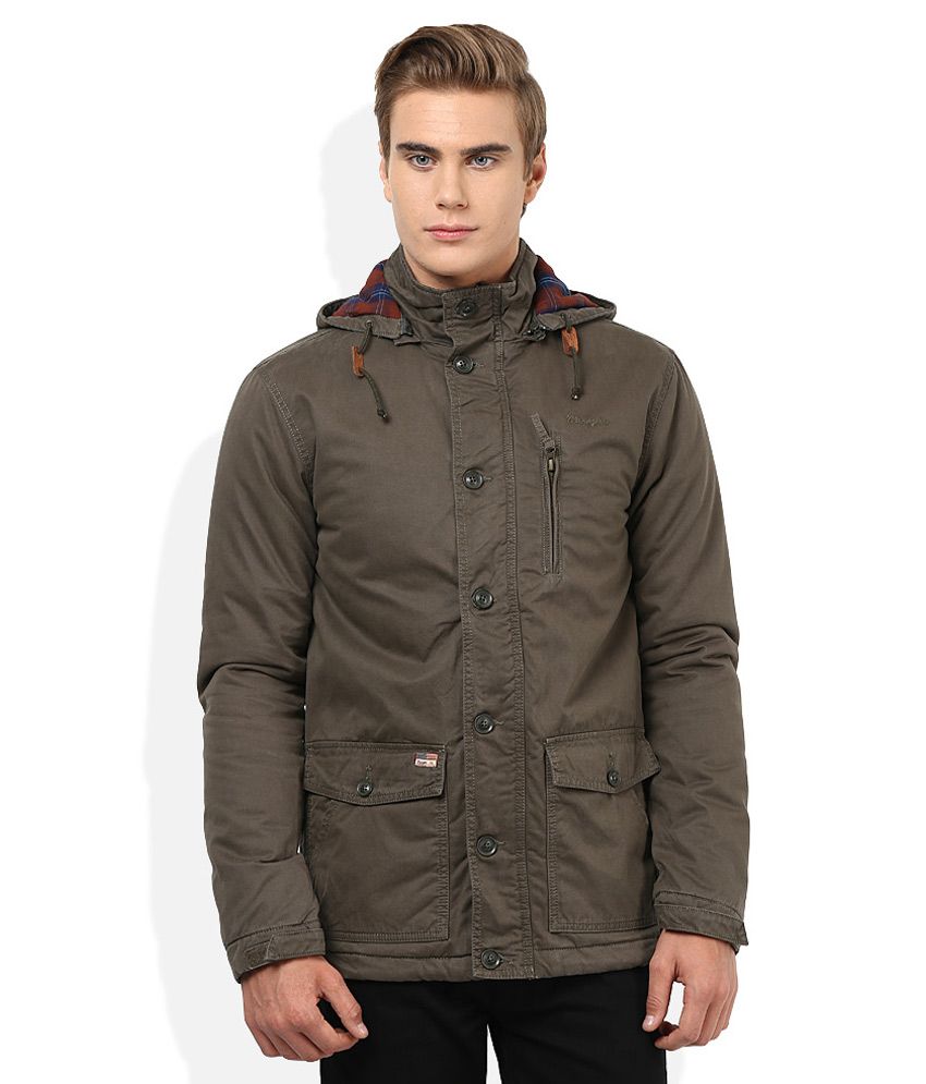 Wrangler Brown Traveler Jackets - Buy Wrangler Brown Traveler Jackets Online at Best Prices in 
