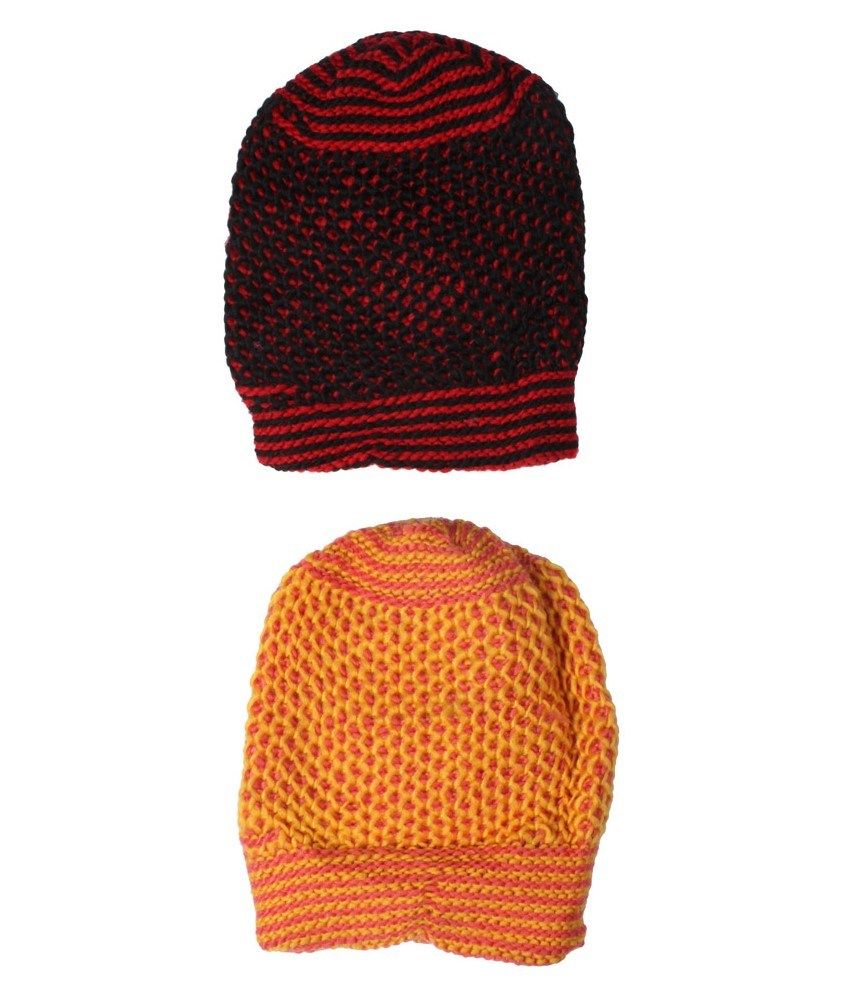 woolen p cap