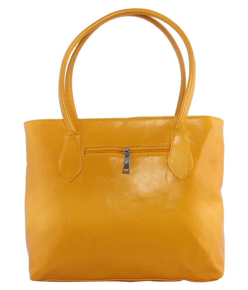 Mukul Collection Yellow Shoulder Bag - Buy Mukul Collection Yellow ...