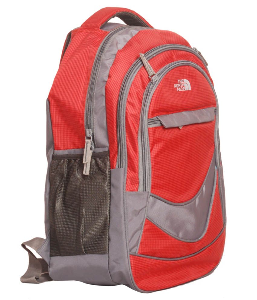 red laptop backpack