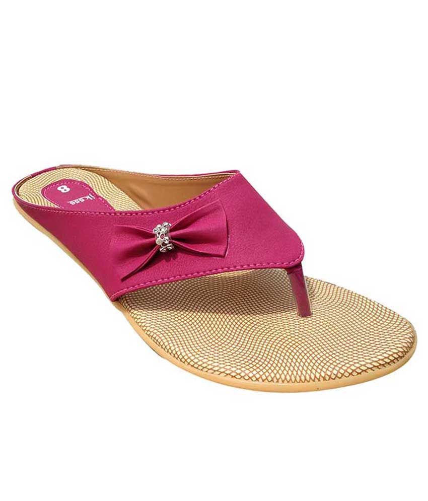 Sahara Pink Slip Ons Price in India- Buy Sahara Pink Slip Ons Online at ...