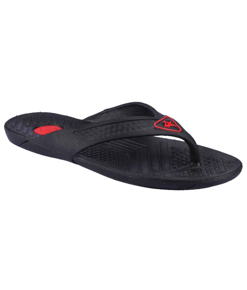     			UniStar Substantial Black Slippers