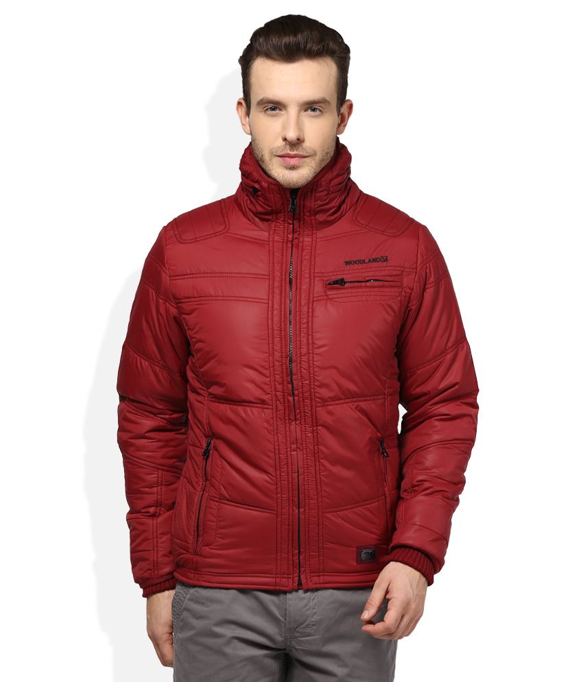woodland red jacket