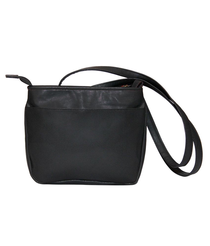 Essart Black Sling Bag - Buy Essart Black Sling Bag Online at Best ...
