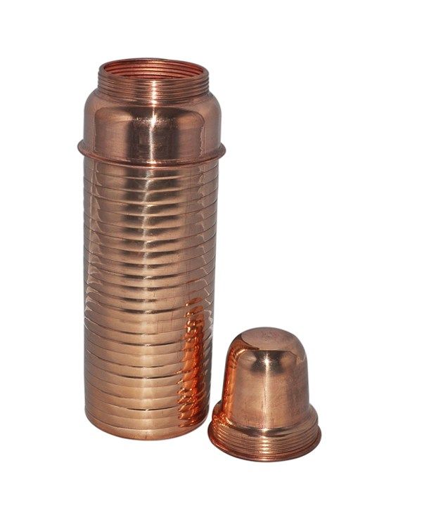 Dakshcraft Pure Copper Thermos Bottle with Lining Buy Online at Best