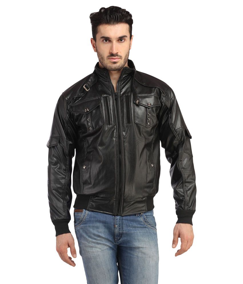 leather jacket snapdeal