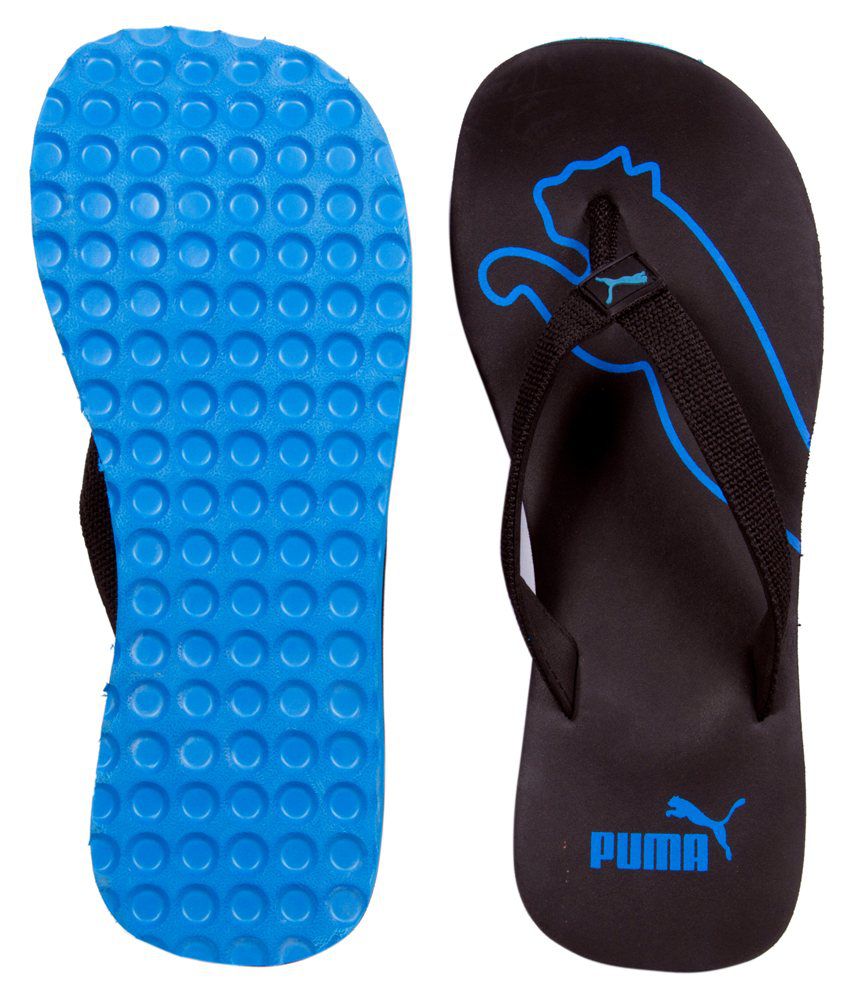 Puma Black Flip Flops Price in India- Buy Puma Black Flip Flops Online ...