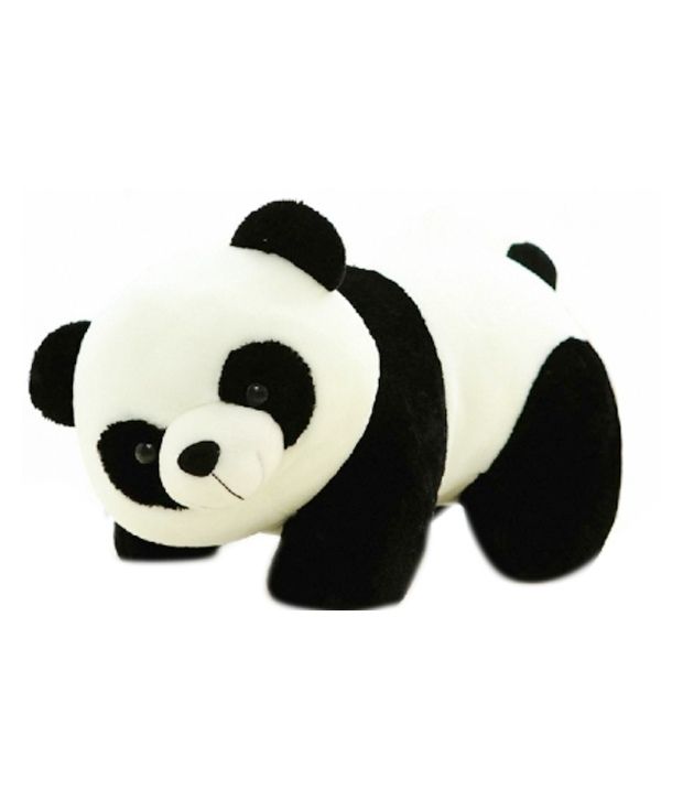 black panda soft toy