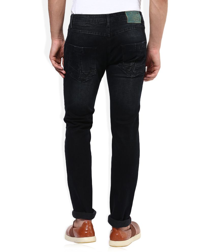 Sin Black Dark Wash Slim Fit Jeans - Buy Sin Black Dark Wash Slim Fit ...