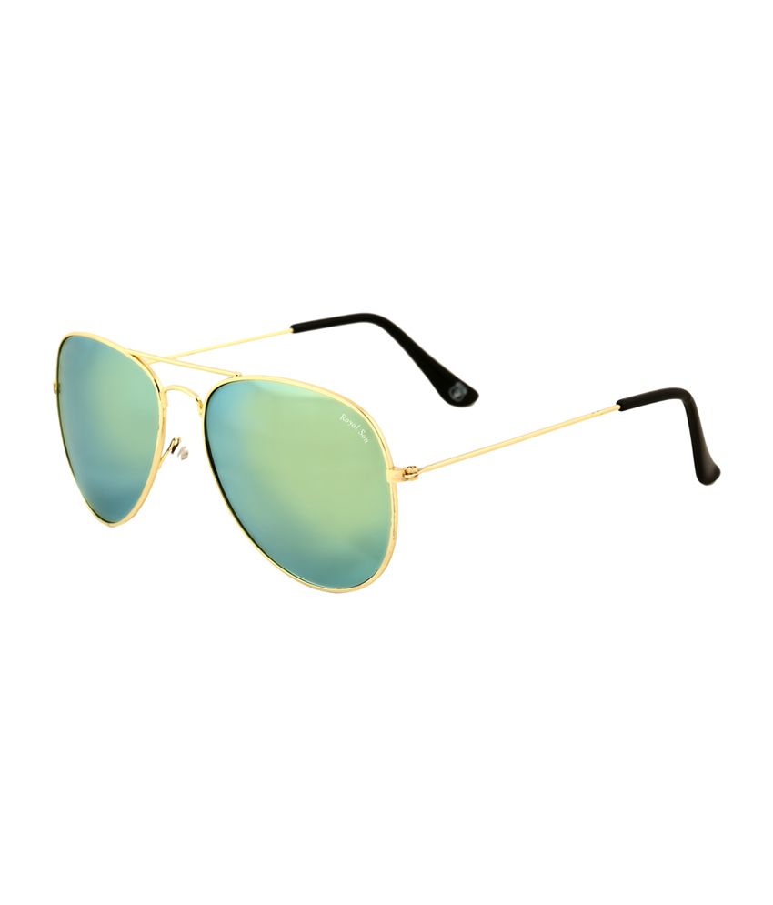 Royal Son Green Aviator Sunglasses ( rs008av ) - Buy Royal Son Green ...