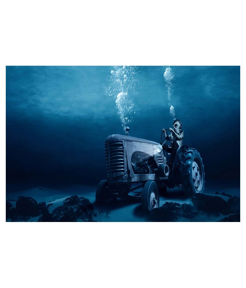 My Home Underwater Tractor Glossy Paper Poster: Buy My Home Underwater  Tractor Glossy Paper Poster at Best Price in India on Snapdeal