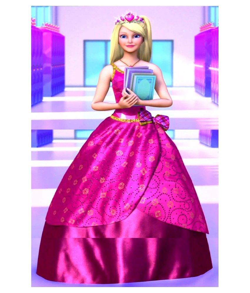 My Home Barbie Barbies Glossy Finish Paper Poster: Buy My Home Barbie