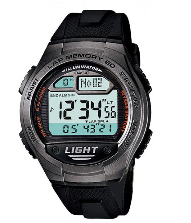 Casio Youth Digital Techie Series W-734-1AVDF (D090) Men's Watch - Buy