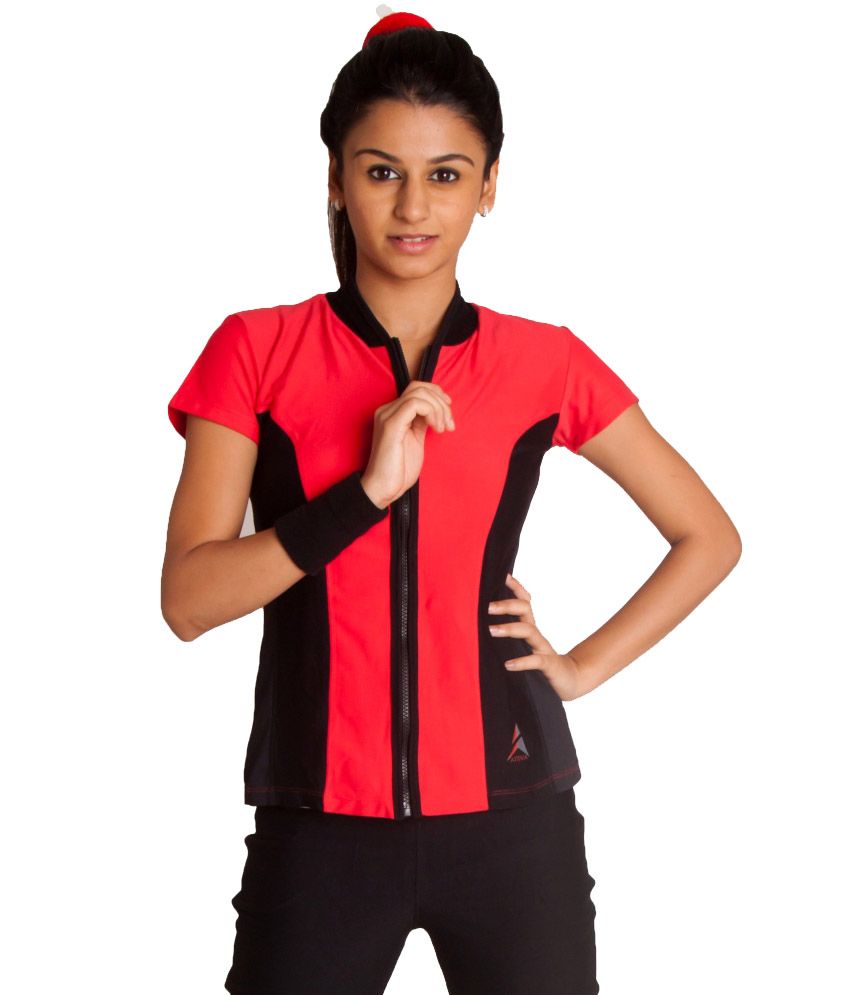 Buy Attiva Women's Gym wear Shortsleeve TShirt of Carvico Italian