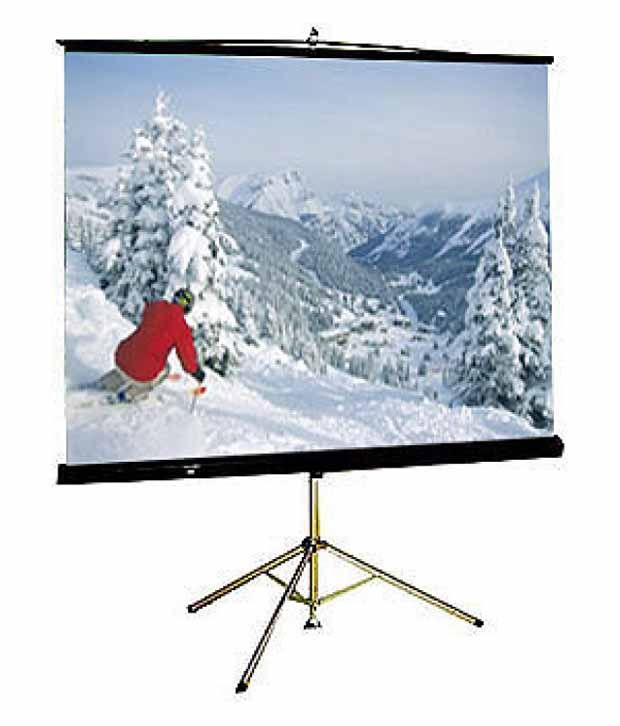 Buy Suvira 1920x1080 Tripod Projector Screen Online at Best Price in