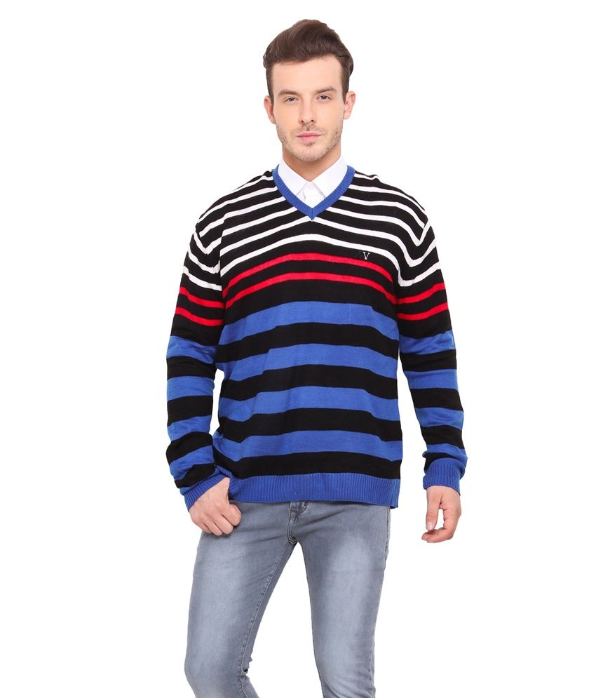 Mode Vetements Multi Coloured Wool Sweater - Buy Mode Vetements Multi ...