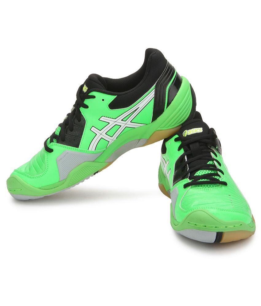 Asics Gel Domain 3 Green Sport Shoes 
