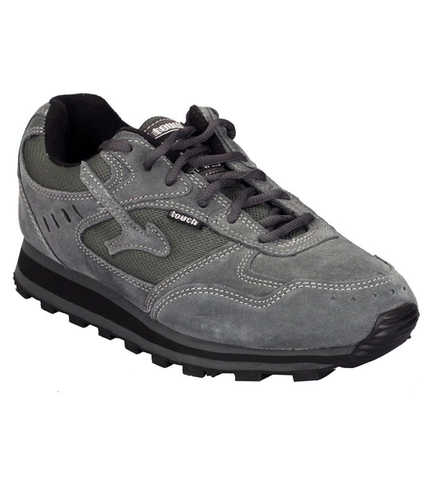 Lakhani Touch Grey Sports Shoes - Buy 