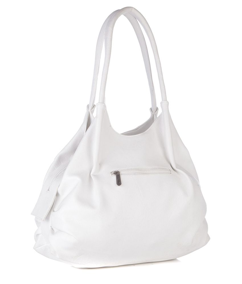 h&m white shoulder bag