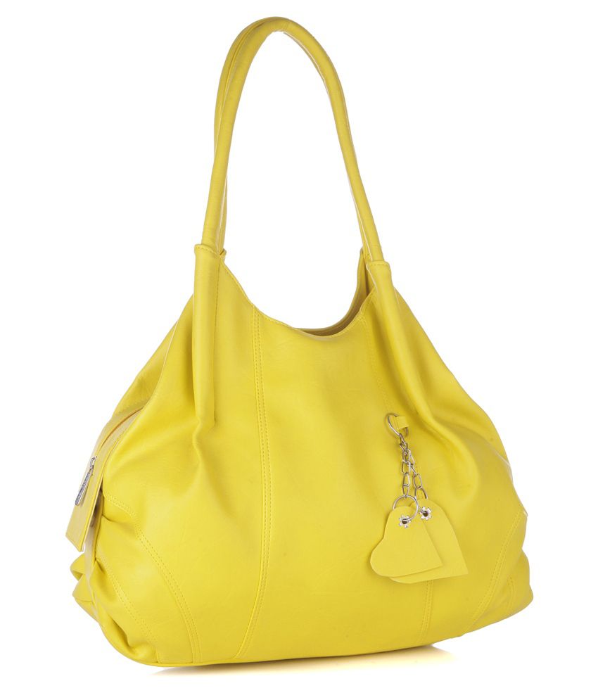 Fostelo Yellow Shoulder Bag - Buy Fostelo Yellow Shoulder Bag Online at ...