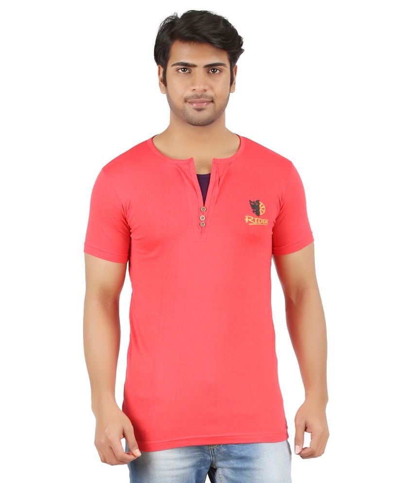 pink cotton t shirt