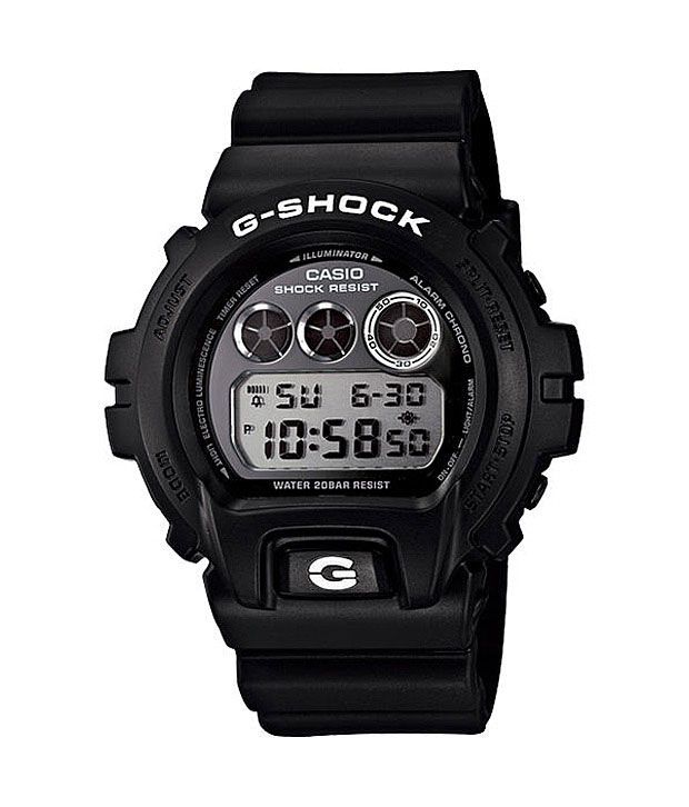 g shock silver black